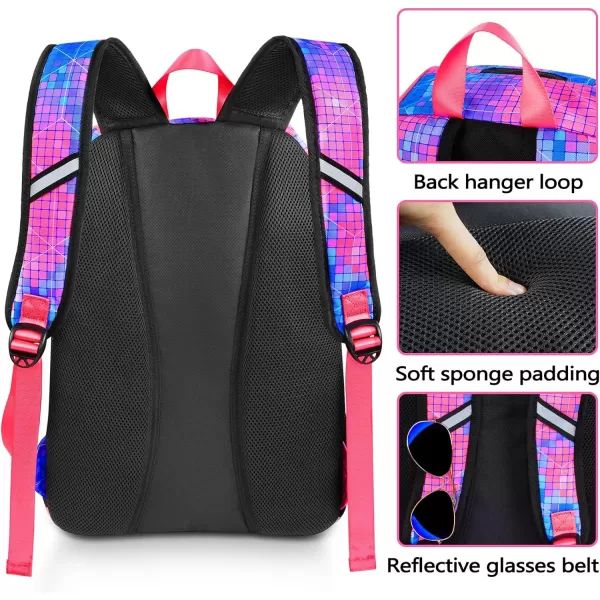 MATEIN Basketball Bag Durable Soccer Bag with Ball Holder amp Shoe Compartment Large Basketball Backpack for Training Equipment Water Resistant Sports Ball Bags Fits Volleyball Football ColorfulPink