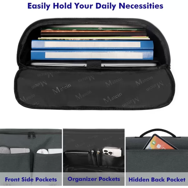 Messenger Bag for Men Women Briefcases Lightweight Mens Laptop 156 inch Water Resistant Crossbody College Satchel Bags Computer Work Office with Shoulder Strap Mens Gift Ideas BlackDark Grey