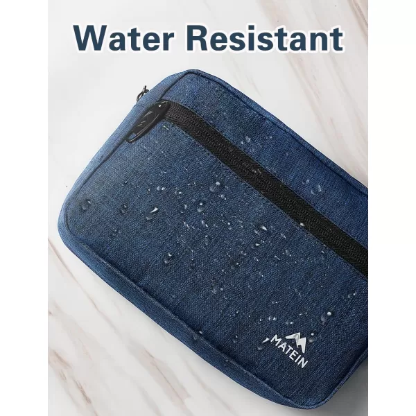 Toiletry Bag for Men 2 Packs Waterproof Dopp Kit Bathroom Shaving Bag for Toiletries Small Accessories Small Cosmetics amp Makeup Organizer for TravelingBlue