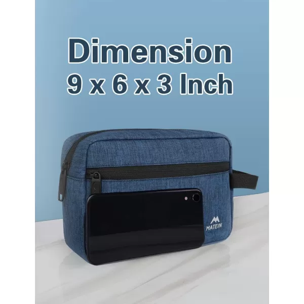 Toiletry Bag for Men 2 Packs Waterproof Dopp Kit Bathroom Shaving Bag for Toiletries Small Accessories Small Cosmetics amp Makeup Organizer for TravelingBlue