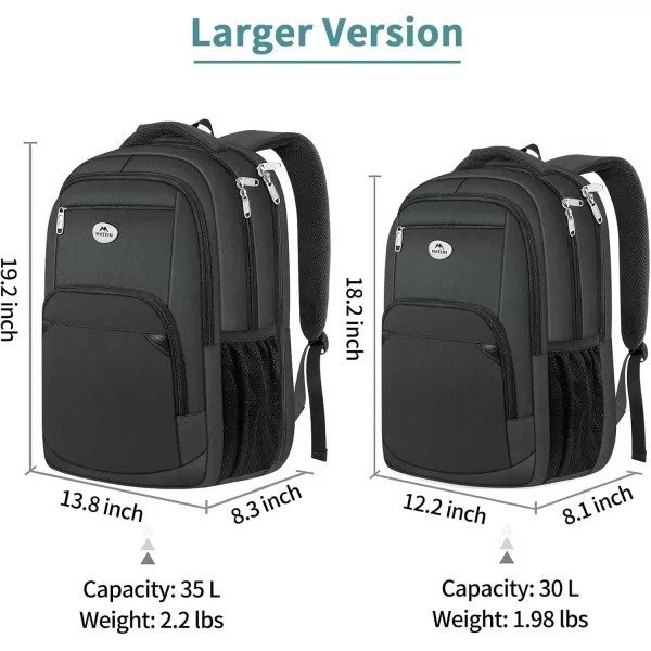 imageMATEIN 17 Inch Laptop Backpack Extra Large College Backpacks TSA Friendly Padded Computer Bag with USB Charging Port Waterproof AntiTheft Backpack for Men Women Gifts17inchBlack