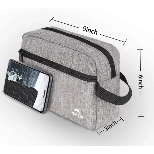 imageMATEIN Toiletry Bag for Men 2 Packs Waterproof Dopp Kit Bathroom Shaving Bag for Toiletries Small Accessories Small Cosmetics ampamp Makeup Organizer for Traveling