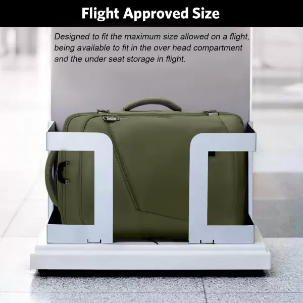 imageMATEIN Carry on Backpack for Women 40L Heavy Duty Travel Backpack Airplane Approved Expandable Simple Fashion Backpack Frequent Traveler Gifts Light PurpleOlive Green
