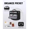 imageMATEIN Mens Garment Bags for travel Large Travel Suit Bag Up to 7 Suits with Strap Wrinkle Free Carry On Garments Bag for Hanging Clothes Business Suitcase Luggage Bag Fit 173 Inch Laptop Black