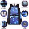imageMATEIN Softball Bag Lightweight Baseball Backpack with Shoe Compartment Baseball Bag with Fence Hook for TBall Bat ampamp Equipment Softball Gifts Catchers Backpack for Women Fit Batting Glove HelmetGalaxy Blue