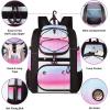 imageMATEIN Softball Bag Lightweight Baseball Backpack with Shoe Compartment Baseball Bag with Fence Hook for TBall Bat ampamp Equipment Softball Gifts Catchers Backpack for Women Fit Batting Glove HelmetPink