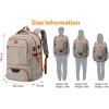 imageMATEIN Canvas Backpack for Men with Shoe Compartment Large TSA Friendly Travel Backpack for 173 inch Laptop Vintage Computer Daypack with USB Port AntiTheft RFID Pocket Waterproof Wet Bag