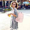 imageMATEIN Mini Backpack Purse for Women Fashion Small Purse Backpack with USB Charging Port Waterproof Casual Daily Cute Shoulder Bag Ladies Handbags for Travel Work College 2pcs Sets BlackBeigePink