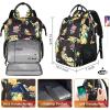 imageMATEIN Lunch Backpack for Men Women 17 Inch Large Insulated Cooler Backpack with USB Charging Port Water Resistant Lunch Box Backpack Travel Laptop Backpack for Men Work Picnic College Nurse BlackMulticolor