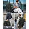 imageMATEIN Heavy Duty Backpack for Men 17 Inch College Laptop Backpack with Multiple Organized Pockets Water Resistant TSA Large Computer Teacher Bag with USB Port ampamp Shoe Compartment for Work TravelBlack Green