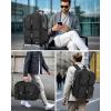 imageMATEIN Heavy Duty Backpack for Men 17 Inch College Laptop Backpack with Multiple Organized Pockets Water Resistant TSA Large Computer Teacher Bag with USB Port ampamp Shoe Compartment for Work TravelBlack Grey