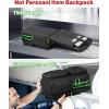 imageMATEIN Heavy Duty Backpack for Men 17 Inch College Laptop Backpack with Multiple Organized Pockets Water Resistant TSA Large Computer Teacher Bag with USB Port ampamp Shoe Compartment for Work TravelBlack Green