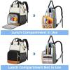 imageMATEIN Insulated Lunch Backpack for Women 156 Inch Work Laptop Backpack with USB Charging Port WaterResistant College Computer Backpacks Meal Prep Lunch Bag Gifts for Nurse Teacher Office Picnic
