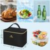 imageMATEIN Rolling Laptop Bag for Women 156 Inch Rolling Briefcase with Wheels ampampDetachable Cart Roller Computer Teacher Tote Bag with Insulated Lunch Box Gift for Nurse Work Business Office Deep Black