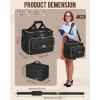 imageMATEIN Teacher Bag with Lunch Box Large Teacher Tote Bag for Women Work with Accordion File Organizer ampamp Insulated Pocket 173 inch Laptop Tote Computer Briefcase for Office College Nursing BlackBlack