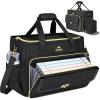 imageMATEIN Teacher Bag with Lunch Box Large Teacher Tote Bag for Women Work with Accordion File Organizer ampamp Insulated Pocket 173 inch Laptop Tote Computer Briefcase for Office College Nursing BlackBlack