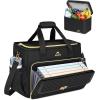 imageMATEIN Teacher Bag with Lunch Box Large Teacher Tote Bag for Women Work with Accordion File Organizer ampamp Insulated Pocket 173 inch Laptop Tote Computer Briefcase for Office College Nursing BlackBlack