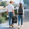imageMATEIN Travel Laptop Backpack with Shoe Compartment 156 Inch Anti Theft Work Backpack with USB Charging Port ampamp Insulated Pocket Water Resistant College Computer Bag for Women Men Office Teacher