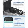 imageMATEIN Vacuum Seal Backpack Travel Waterproof Carry on Backpack with Vacuum Compression for Airplanes TSA Personal Item Travel Bag Fits 17 inch Laptop Large Airline Approved Luggage Suitcase Black25L60L Without Pump