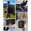 imageMATEIN Vacuum Seal Backpack Travel Waterproof Carry on Backpack with Vacuum Compression for Airplanes TSA Personal Item Travel Bag Fits 17 inch Laptop Large Airline Approved Luggage Suitcase Black25L60L Without Pump