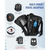 imageMATEIN Vacuum Seal Backpack Travel Waterproof Carry on Backpack with Vacuum Compression for Airplanes TSA Personal Item Travel Bag Fits 17 inch Laptop Large Airline Approved Luggage Suitcase Black25L60L Without Pump