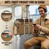 imageMATEIN Vintage Messenger Bag with USB Charging Port ampamp RFID Blocking Pocket 156 inch Laptop Bag Canvas PU Leather Men Briefcase Water Resistant Computer Satchel Crossbody for Work Commuting Brown