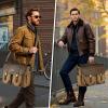 imageMATEIN Vintage Messenger Bag with USB Charging Port ampamp RFID Blocking Pocket 156 inch Laptop Bag Canvas PU Leather Men Briefcase Water Resistant Computer Satchel Crossbody for Work Commuting Brown