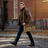 imageMATEIN Vintage Messenger Bag with USB Charging Port ampamp RFID Blocking Pocket 156 inch Laptop Bag Canvas PU Leather Men Briefcase Water Resistant Computer Satchel Crossbody for Work Commuting Brown