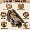 imageMATEIN Vintage Messenger Bag with USB Charging Port ampamp RFID Blocking Pocket 156 inch Laptop Bag Canvas PU Leather Men Briefcase Water Resistant Computer Satchel Crossbody for Work Commuting Brown