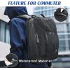 imageMATEIN Waterproof Laptop Backpack 17 Inch Anti Theft Business Backpack with Lock ampamp USB Charging Port Large TSA Tech Backpacks College Computer Back Pack Gifts for Men Women Work Office Travel Black