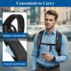 imageMATEIN Work Backpack with Lunch Compartment Waterproof PUcoated Meal Prep Backpack for Men with Cutlery Pocket Large 17 Inch Laptop Back Pack with USB Port Insulated Cooler Bag for Office Picnic