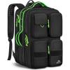 imageMATEIN Heavy Duty Backpack for Men 17 Inch College Laptop Backpack with Multiple Organized Pockets Water Resistant TSA Large Computer Teacher Bag with USB Port ampamp Shoe Compartment for Work TravelBlack Green
