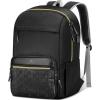 imageMATEIN Lunch backpack for Women 156 Inch Work Laptop Backpack with Lunch Compartment ampamp USB Port Water Resistant College Computer Backpacks Meal Prep Lunchbox Bag for Nurse Office Commute BlackGold