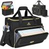 imageMATEIN Teacher Bag with Lunch Box Large Teacher Tote Bag for Women Work with Accordion File Organizer ampamp Insulated Pocket 173 inch Laptop Tote Computer Briefcase for Office College Nursing BlackBlack