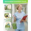 imageMATEIN Nurse Backpack for Women Nursing School Backpack with Lunch Compartment ampamp Removable Medical Essential Pouch Home Health Clinical Bag with USB Charging Port for Work Nurses College Students