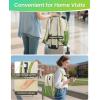 imageMATEIN Nurse Backpack for Women Nursing School Backpack with Lunch Compartment ampamp Removable Medical Essential Pouch Home Health Clinical Bag with USB Charging Port for Work Nurses College Students