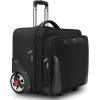imageMATEIN Rolling Briefcase for Men Large Rolling Laptop Bag with Big Wheels Fits 173 Inch Notebook for Travel Office Work Water Resistant Roller Computer Case College Teacher Luggage Suitcase Black