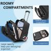 imageMATEIN Rolling Briefcase for Men Large Rolling Laptop Bag with Big Wheels Fits 173 Inch Notebook for Travel Office Work Water Resistant Roller Computer Case College Teacher Luggage Suitcase Black