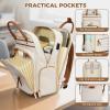 imageMATEIN Teacher Backpack with Lunch Compartment 156 Inch Laptop Backpack with USB Charging Port ampamp Organizer Pocket College Computer Work Backpacks Meal Prep Bag Gifts for Women Nurse Commute Office