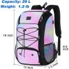 imageMATEIN Baseball Backpack Softball Bat Bag with Shoes Compartment for Youth Boys and Adult Lightweight Baseball Bag with Fence Hook Hold TBall Bat Batting Mitten Helmet Caps Teeball GearTie Dye
