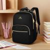 imageMATEIN Cute Backpack for Girls Water Resistant School Backpack with Charging Port Fits 156 Inch Laptop MultiFunctional Bookbag for Middle School with USB Charging Port Gift for Girls PinkBlack