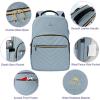 imageMATEIN Cute Backpack for Girls Water Resistant School Backpack with Charging Port Fits 156 Inch Laptop MultiFunctional Bookbag for Middle School with USB Charging Port Gift for Girls PinkBlue
