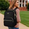 imageMATEIN Cute Backpack for Girls Water Resistant School Backpack with Charging Port Fits 156 Inch Laptop MultiFunctional Bookbag for Middle School with USB Charging Port Gift for Girls PinkBlack