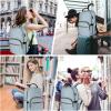 imageMATEIN Cute Backpack for Girls Water Resistant School Backpack with Charging Port Fits 156 Inch Laptop MultiFunctional Bookbag for Middle School with USB Charging Port Gift for Girls PinkBlue
