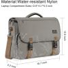 imageMATEIN Messenger Bag for Men Briefcases Lightweight Mens Laptop Bag 173 inch Water Resistant Crossbody Satchel Computer Work Office Case with Shoulder Strap BrownBrown