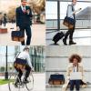 imageMATEIN Messenger Bag for Men Briefcases Lightweight Mens Laptop Bag 173 inch Water Resistant Crossbody Satchel Computer Work Office Case with Shoulder Strap BrownBluebrown