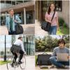 imageMATEIN Messenger Bag for Men Briefcases Lightweight Mens Laptop Bag 173 inch Water Resistant Crossbody Satchel Computer Work Office Case with Shoulder Strap BrownBlack