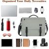 imageMATEIN Messenger Bag for Men Briefcases Lightweight Mens Laptop Bag 173 inch Water Resistant Crossbody Satchel Computer Work Office Case with Shoulder Strap BrownGrey