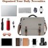 imageMATEIN Messenger Bag for Men Briefcases Lightweight Mens Laptop Bag 173 inch Water Resistant Crossbody Satchel Computer Work Office Case with Shoulder Strap BrownBrown