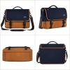 imageMATEIN Messenger Bag for Men Briefcases Lightweight Mens Laptop Bag 173 inch Water Resistant Crossbody Satchel Computer Work Office Case with Shoulder Strap BrownBluebrown